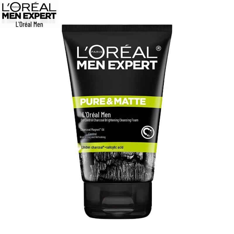 

L Oréal Men Expert Charcoal Brightening Facial Cleanser