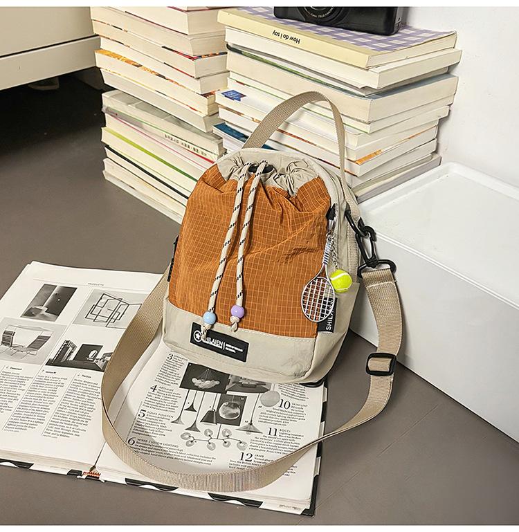 Crossbody Multi-functional Water Bottle Bag with Drawstring, A Lightweight Backpack for Outdoor Sports and Outings