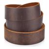 Fresh Leather Strap, For DIY Craft Projects, 1 Inch Inch Wide Flat Strips,For Belt, Garden Tools
