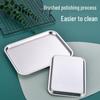 Lijia Stainless Steel Square Baking & Serving Tray
