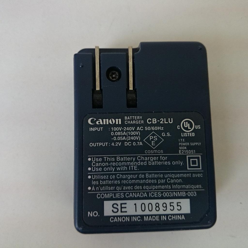Canon Charger CB-2LU