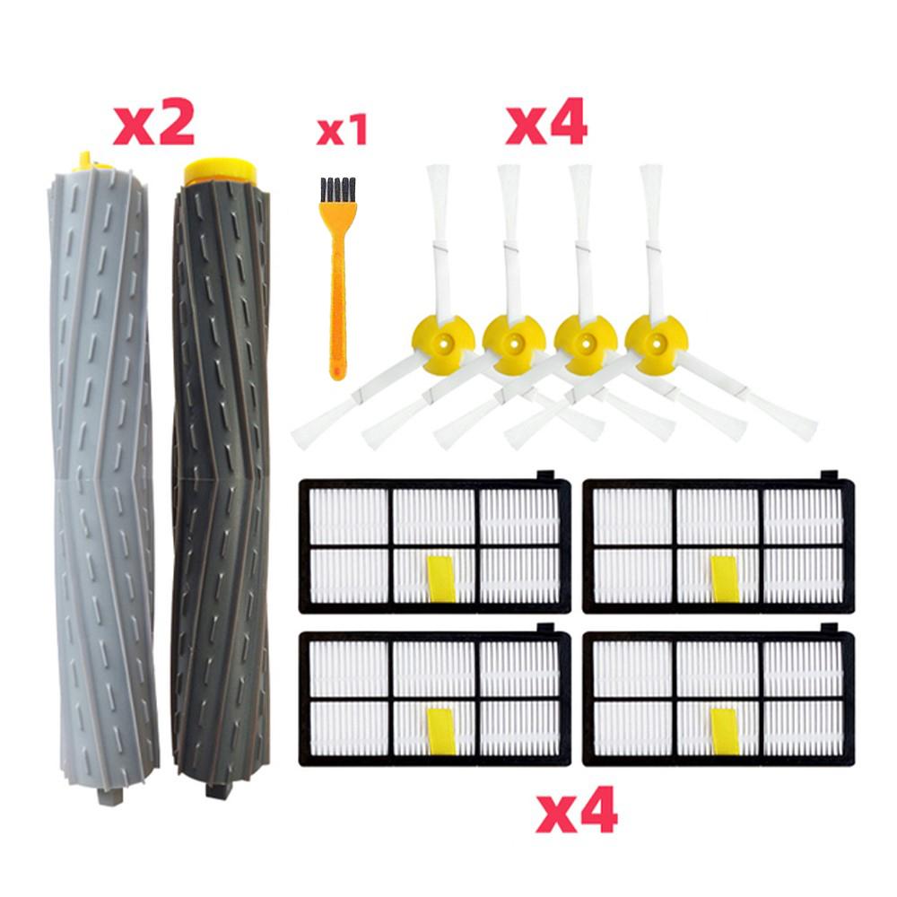 Hauptseitenbürste Hepa-Filter für iRobot Roomba 800 900 Serie 860 870 880 890 960 966 980 Teile Roboterstaubsauger Zubehör