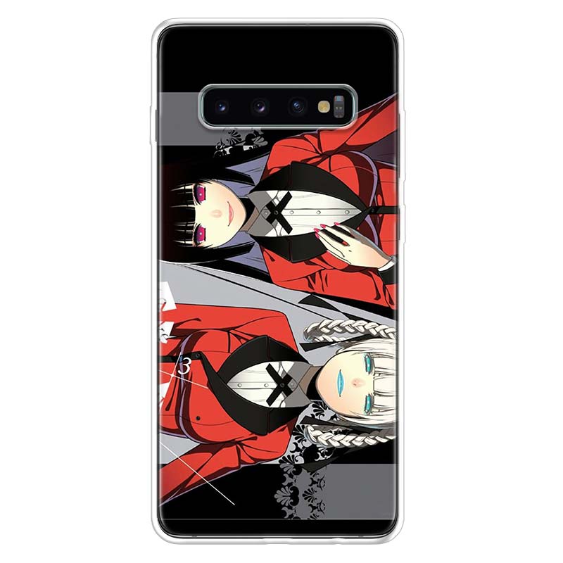 Anime Kakegurui Phone Case For Samsung Galaxy S26 S25 Edge S24 S23 Ultra S22 Plus S21 S20 FE Soft TPU Back Cover Funda Galaxy S2