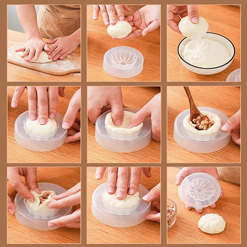 Chińska Forma do Baozi DIY Forma do Ciasta Ciastka Pierogów Making Mould Gadżety Kuchenne Spożywcze Narzędzie do Pieczenia Ciasta Akcesoria Kuchenne