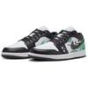 Jordan Air Jordan 1 Vintage Basketball Shoes Men's Low top Green/White 553558-131(Team56-hello)
