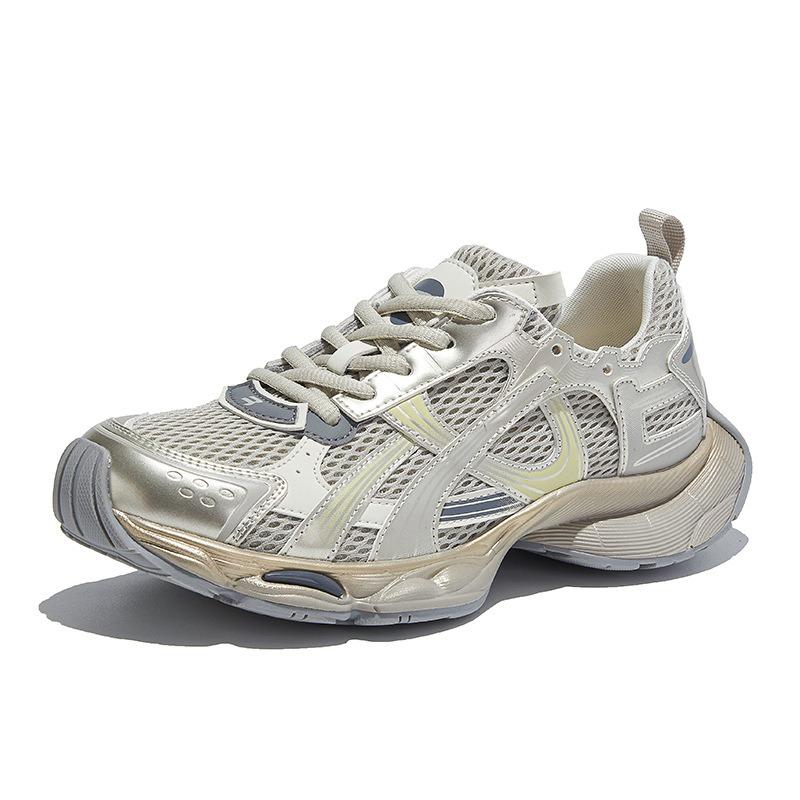 Suction Film Bottom Dad Shoes Autumn New Women's Platform Outdoor Running Shoes Super Cool Versatile Sports Shoes Women's