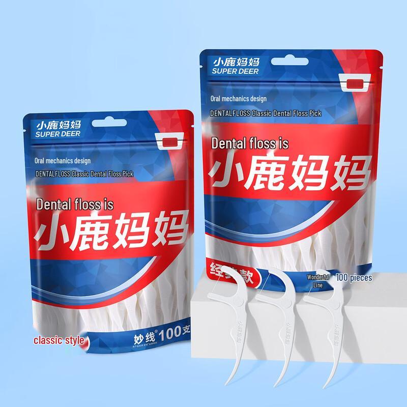FAWNMUM Deep Cleaning Dental Floss