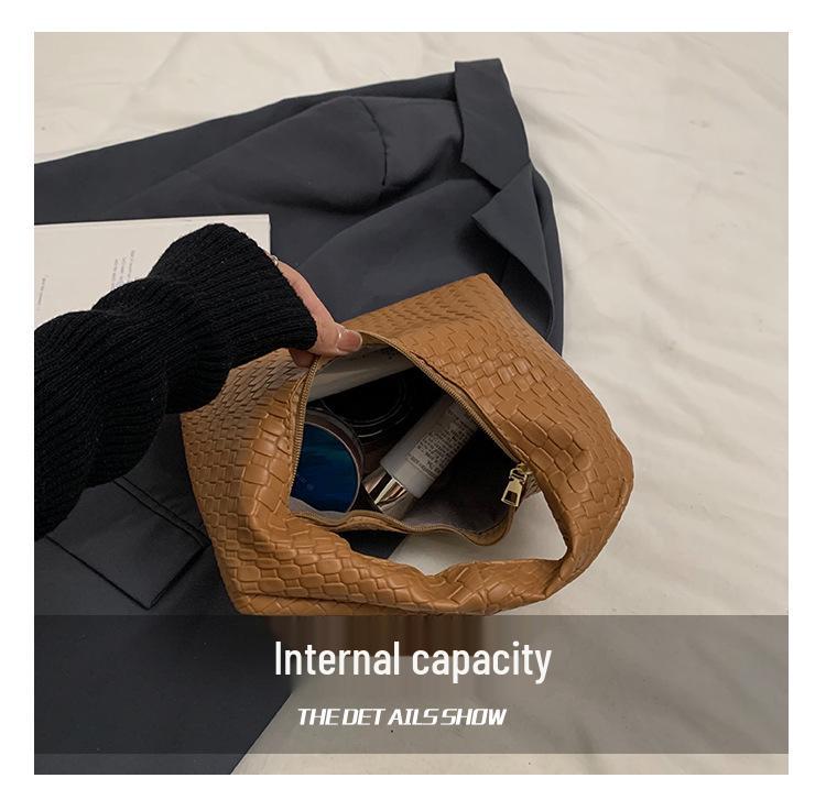 French Luxury Women's Crescent Handbag - 2024 Versatile Fashion Dumpling Shoulder Bag