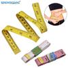 Dual-Length Tailor's Tape Measure: 1.5m/2m Soft Leather, Plastic, Inch & CM for Clothing & Body Measurements.