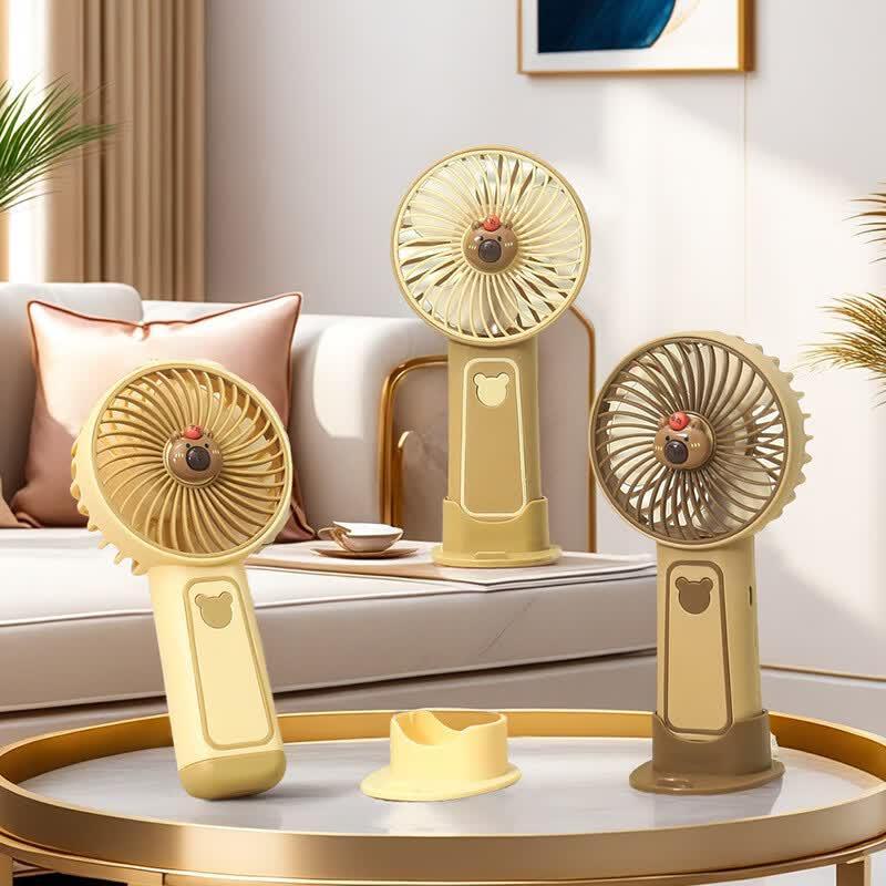 

LINGPAN Three-Speed Portable Mini Fan 5-Pack