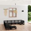 Garden Furniture Set 11 Pcs Solid Pine Wood