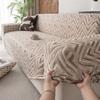 Jacquard Elastic Sofa Cover for Living Room Slipcovers Stretch Polar Fleece Armchair Protector L Shaped Sofa 1/2/3/4 Seater Home