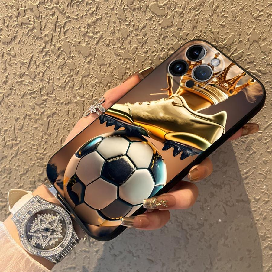 Sneakers Football Funda Phone Cover Case for Apple IPhone 17 Pro Max XR XS MAX 11 12 16 14 Air 15 Pro 7 8 13
