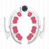 Silicone Ring Leg Roller Massager