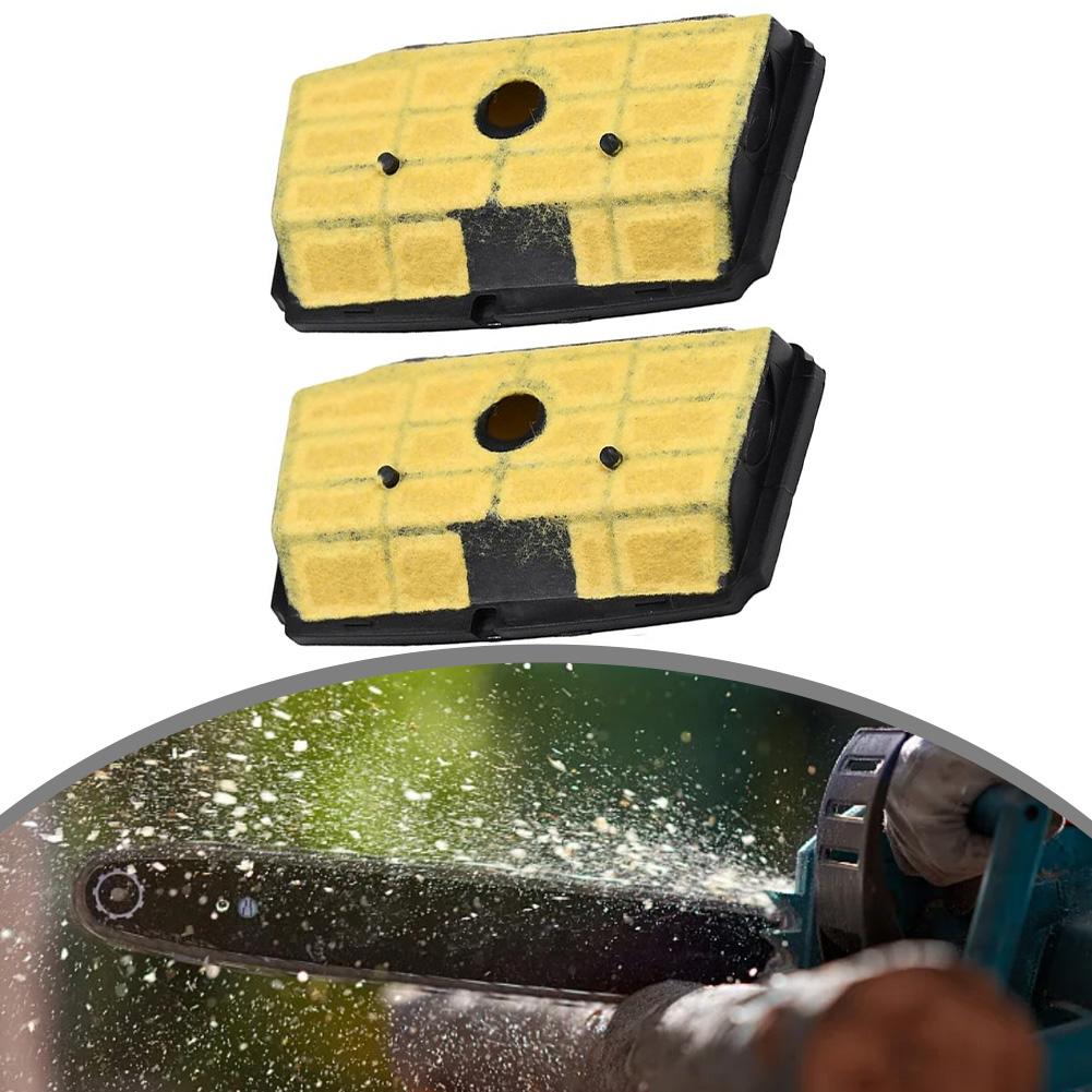 2pcs 1137 120 1604 Air Filter For MS193T MS194T Compatible With Stihl= MS193T MS193TC MS194T MS= 193T 194T Chainsaw Parts