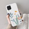 Hülle Für Samsung A12 5G M12 F12 A 12 Süßes Herz Blume Rückseite Weiches Silikon Matt Schutzhülle Für Samsung Galaxy A12 5G