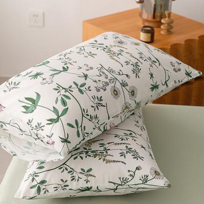2pcs Pillowcase 100% Cotton Pillow Cover Printed Pillowslip for Home Bed 48x74cm Cushion Cover Soft Pillow Sham Capa De Almofada