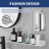 Commercial Soap Dispenser 33.8oz / 1000ml Stainless Steel Wall Mounted Hand Soap Dispenser for Bathroom Hotel Restaurant
