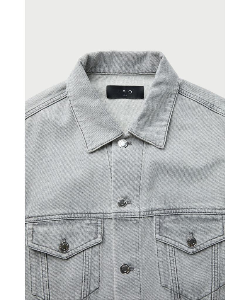 Iro Jyam Denim Trucker Jacket Irjas26005Gyx