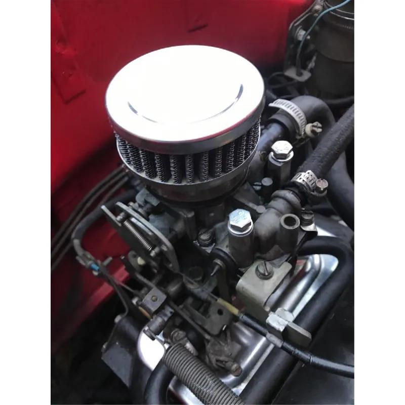 

2 шт. Универсальный грибовидный мотоциклетный квадроциклетный воздушный фильтр-очиститель 45 мм нержавеющая сталь