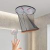 Ceiling Mounted Baseball Hoop Indoor Hanging Exercise Compact Lightweight Game Play for