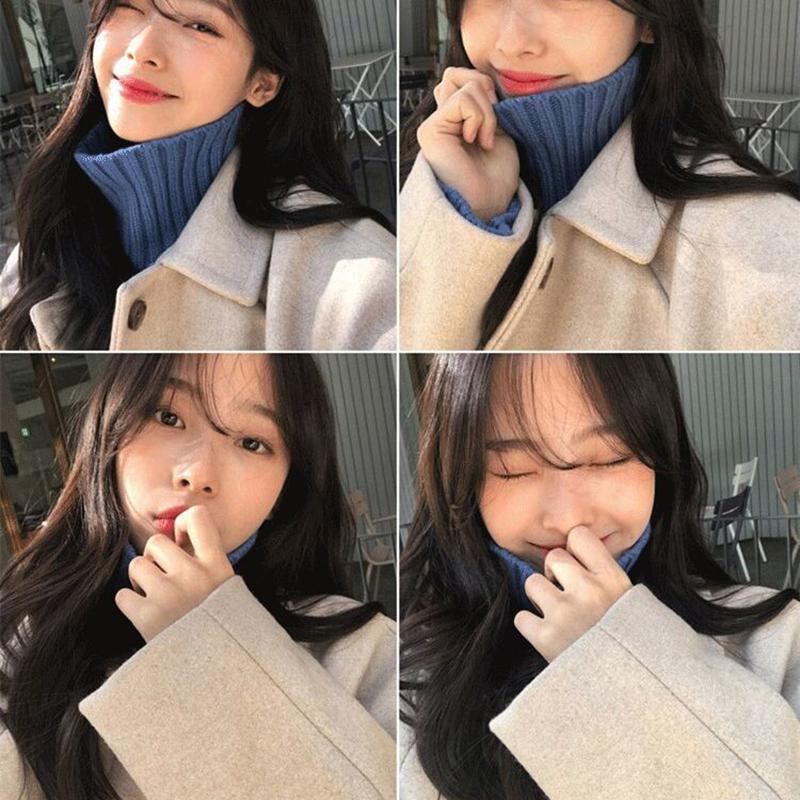 Women's Woollen Coats Ladies Solid Casual Loose Black Beige Wool Coat Female Autumn Winter Cashmere Long Buttons Coats