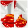 10 ks Balónky z hliníkové fólie ve tvaru pochodně Dekorace balónků na akce pro sportovně tématické večírky Narozeniny Oslavy Snadné nafouknutí Dekorativní balónky