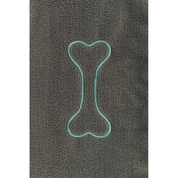 Serviette Absorbante Pour Chien - Trixie - Microfibre - Pochettes Pour Les Mains - Séchage Rapide - 78x32 Cm