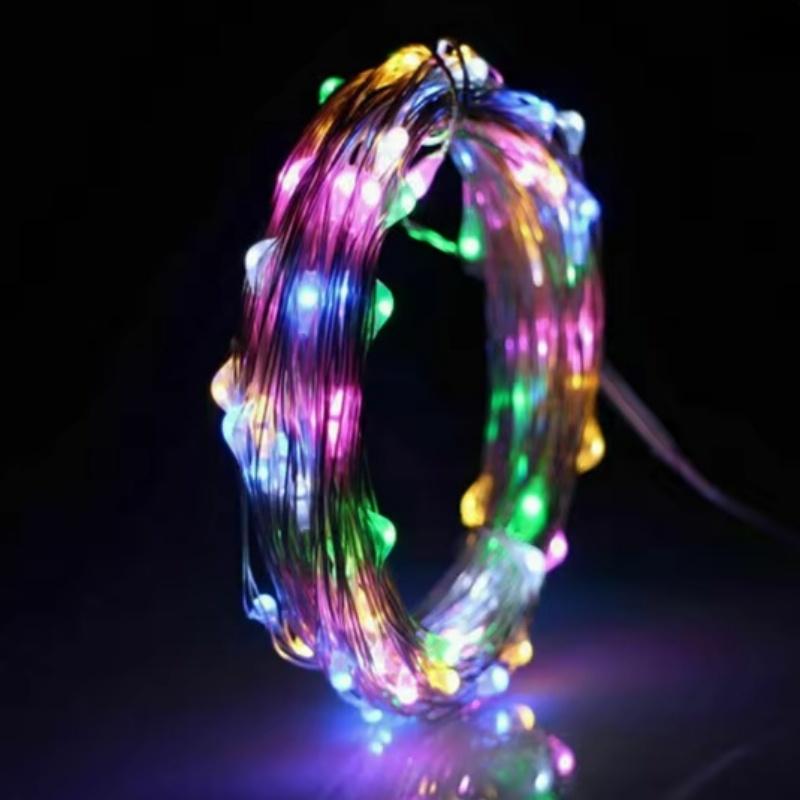 1Pack Fairy Light String Led Copper Wire String Light 1/2/3/5/10M Battery Powered For Bedroom Garden Party Wedding Decoration