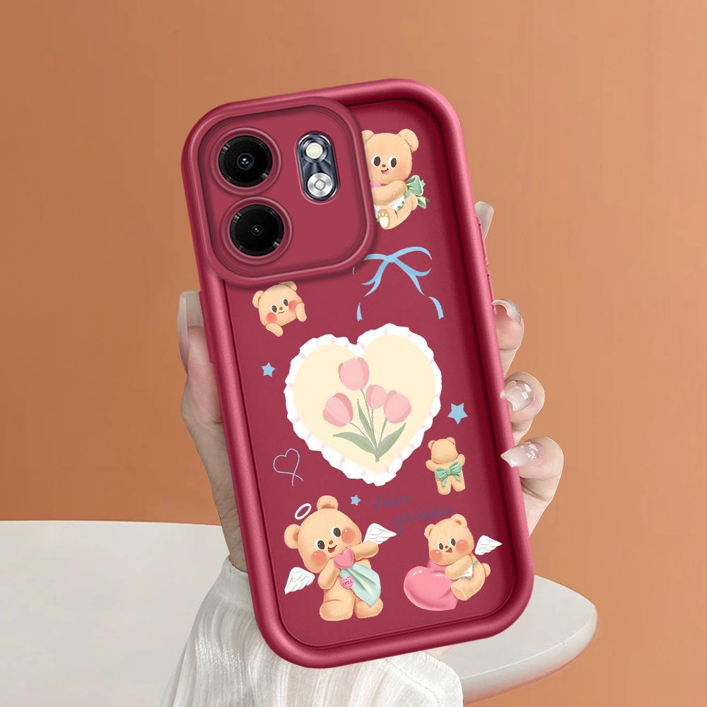 Měkký silikonový kryt na telefon Plný kryt Ochranné pouzdro odolné proti nárazům pro Huawei Honor Infinix Tecno iPhone Motorola Google