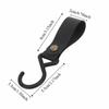 15 Pcs PU S Hangers High Strength Camping Hook Hanger Durable Leather S Hooks  Picnic Hanging