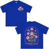 Summer Hot Sale Christian Bible Verse Jesus Vintage Floral Graphics Tees Unisex Unisex Fashion Trendy Tee Loose Cozy And Versatile