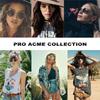 Pro Acme Small Round Polarized Sunglasses for Men and Circle Retro Metal Hippie UV400 D4 Gold Red Size S Women, Shades, Sunglasses, Protection, -