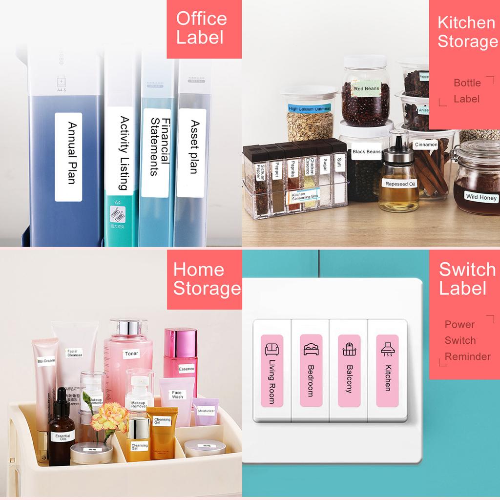 NIIMBOT Thermal Printing Label Paper Barcode Price Size Name Blank Labels Waterproof Tear Resistant