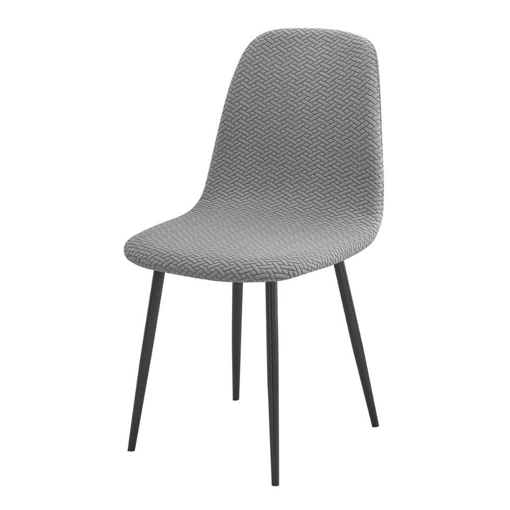 High Back Dining Chair Cover Elastic Spandex Jacquard Chair Cover Kitchen Chair Cover Dining Room