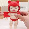 Squeeze African/Caucasian Doll Toy Stretch Doll Soft Stress Relieve Party Gift Pressure Release Office Anxiety Toy