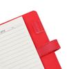 New Journal Ring Binder Leather Card Organizer Notebook Daily Planner File Folder Notepad