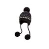 Winter big head circumference fleece warm wool hat cold protection ear cover hat, Fair Island wind hairball knitted hat
