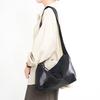 Fashionable Top Layer Crystal Tire Leather With Waterproof Cloth Underarm Hobo Bag Versatile Single Shoulder Crossbody