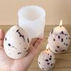 S/M/L Size Egg Silicone Candle Mold DIY 3D Simulation Egg Scented Soap UV Epxoy Resin Mould Easter Craft Gift Decor Making Tools