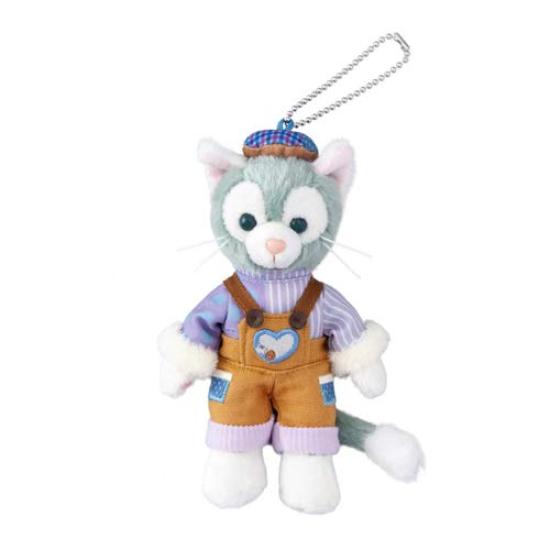 Gelatoni Plush Badge - Duffy s Heartwarming Days 2019 Plush Toy - Valentine s Day Disney Souvenir [Tokyo DisneySea Exclusive]