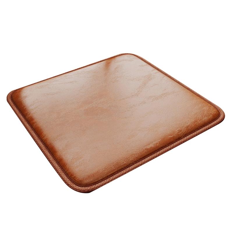 Cuscino Quadrato per Sedia Spesso Cuscino Confortevole Fondo Antiscivolo Vestibilità Universale Decorazione Casa Ufficio