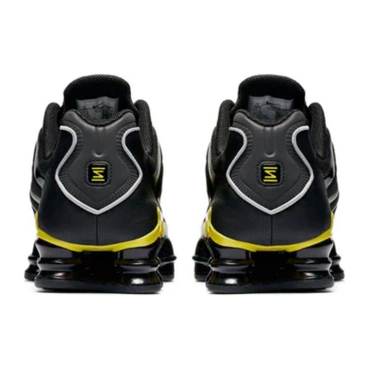 Nike Shox TL Black Dynamic Yellow Men Sneakers Metallic-Silver CN0151-002