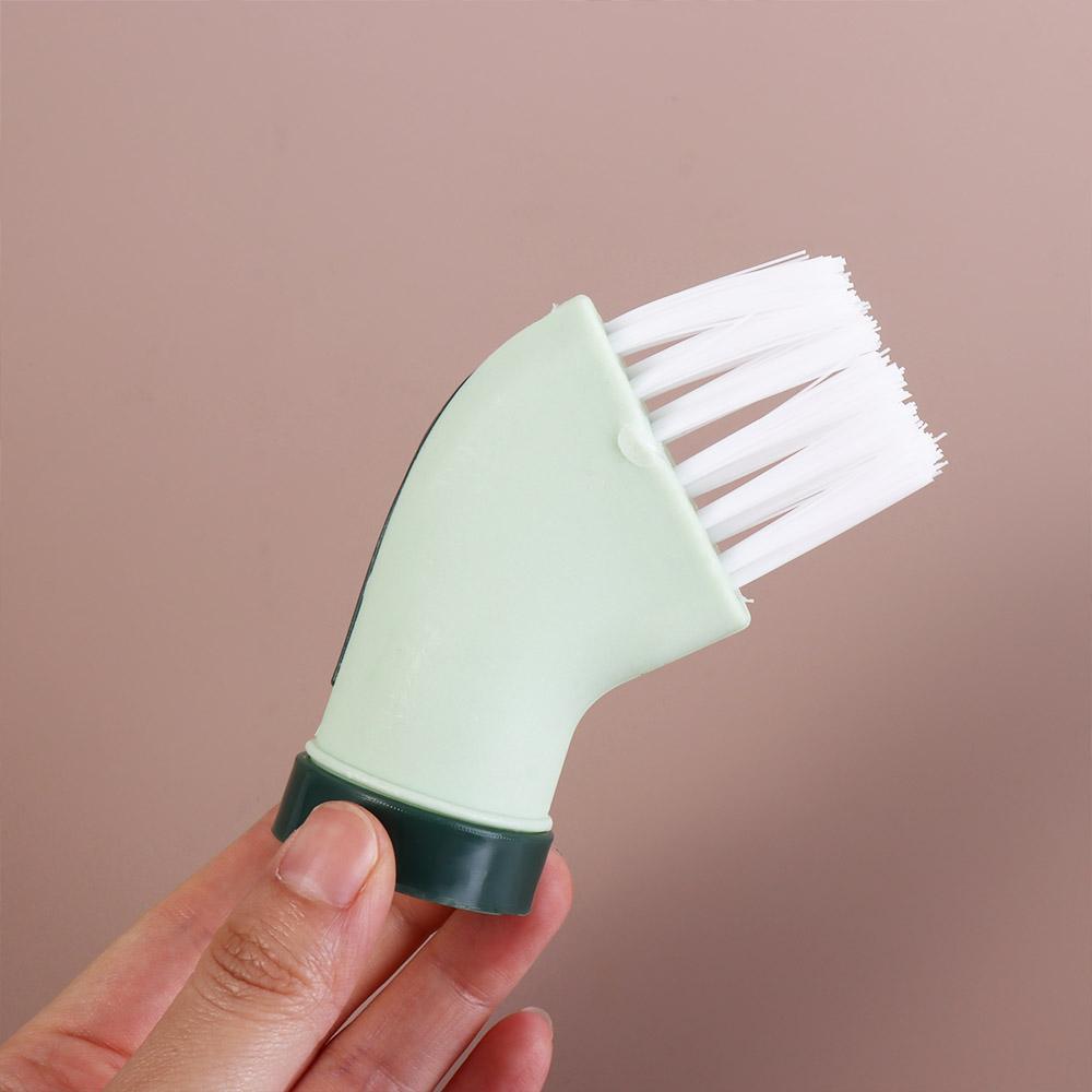Gap Brush Multifunctional Gap Brush Plastic Convenient Water Bottle Brush 2-in-1 Cleaning Brush Dead Corner