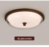 Mid-Century Chinese Aesthetic Ceiling Light for Hallway, Foyer, Corridor, Balcony & Bedroom