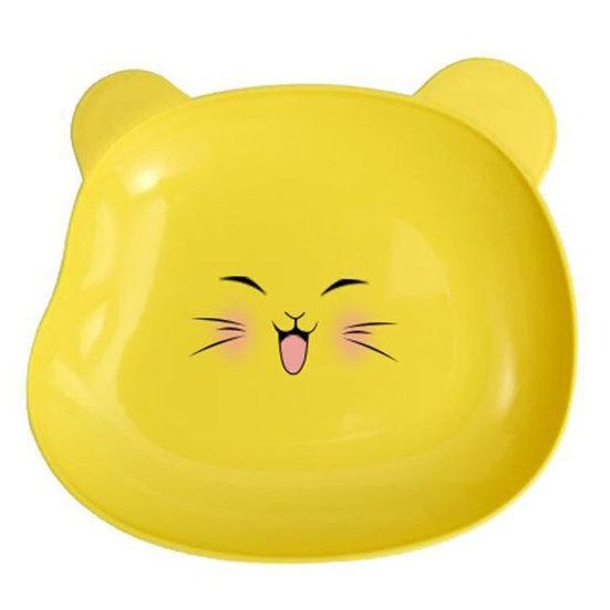 Sauce Dish Useful Stackable Reasonable Capacity Bear Shape Snack Dining Plate Household Supplies