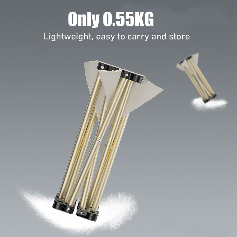 Outdoor Portable Folding Stool Camping Collapsible Foot Stool Hiking Beach Travel Picnic Fishing Seat Tools Ultralight Picnic