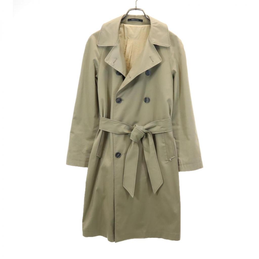 TAGLIATORE made in Italy trench coat 44 Khaki Men's Used