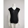 Women's V-neck Sequined Sleeveless Sparkly Tank Top for Women