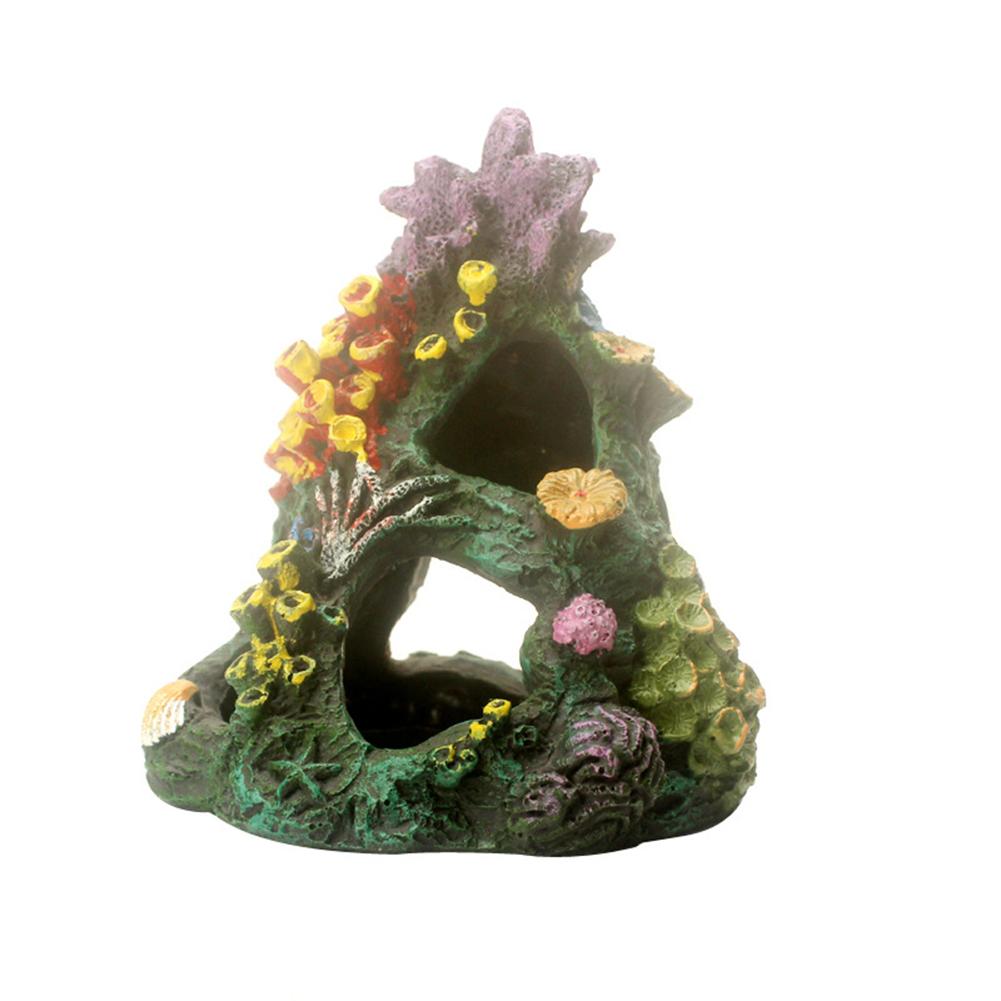 Aquarium Colorful Decoration Artificial Resin Fish Tank Accessories Ornament Aquarium Decoration Resin